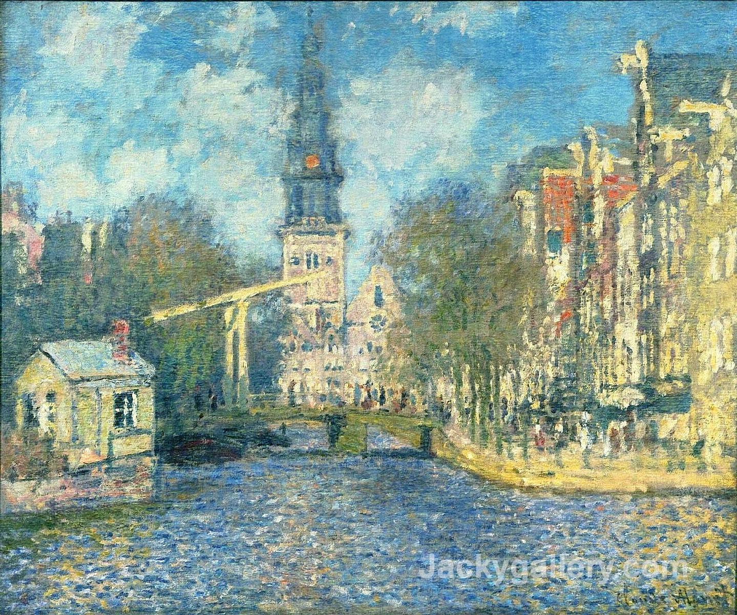 Zuiderkerk in Amsterdam by Claude Monet paintings reproduction